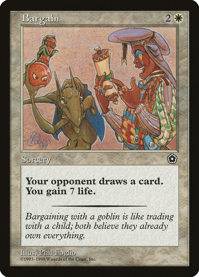 Bargain [Portal Second Age] 