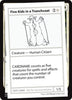 Five Kids in a Trenchcoat (2021 Edition) [Mystery Booster Playtest Cards]