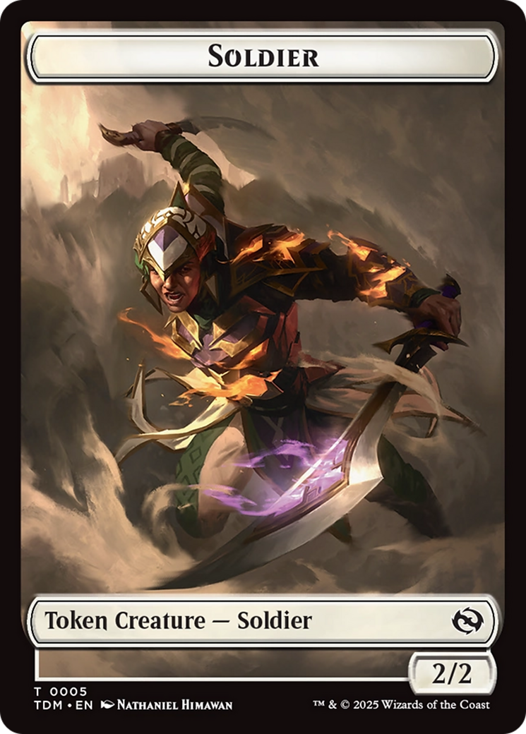 Goblin // Solider (0004) Double-Sided Token [Tarkir: Dragonstorm Commander Tokens]
