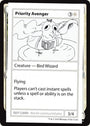 Priority Avenger (2021 Edition) [Mystery Booster Playtest Cards]