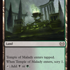 Temple of Malady [Duskmourn: House of Horror Commander]