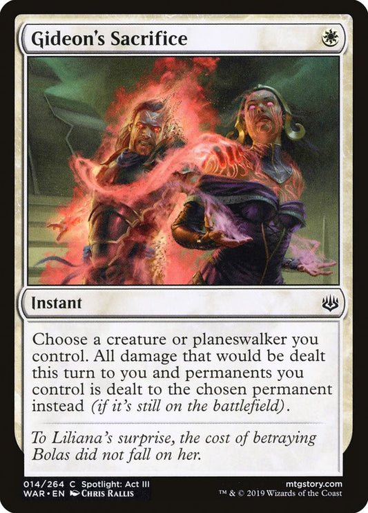 Gideon's Sacrifice [War of the Spark] 