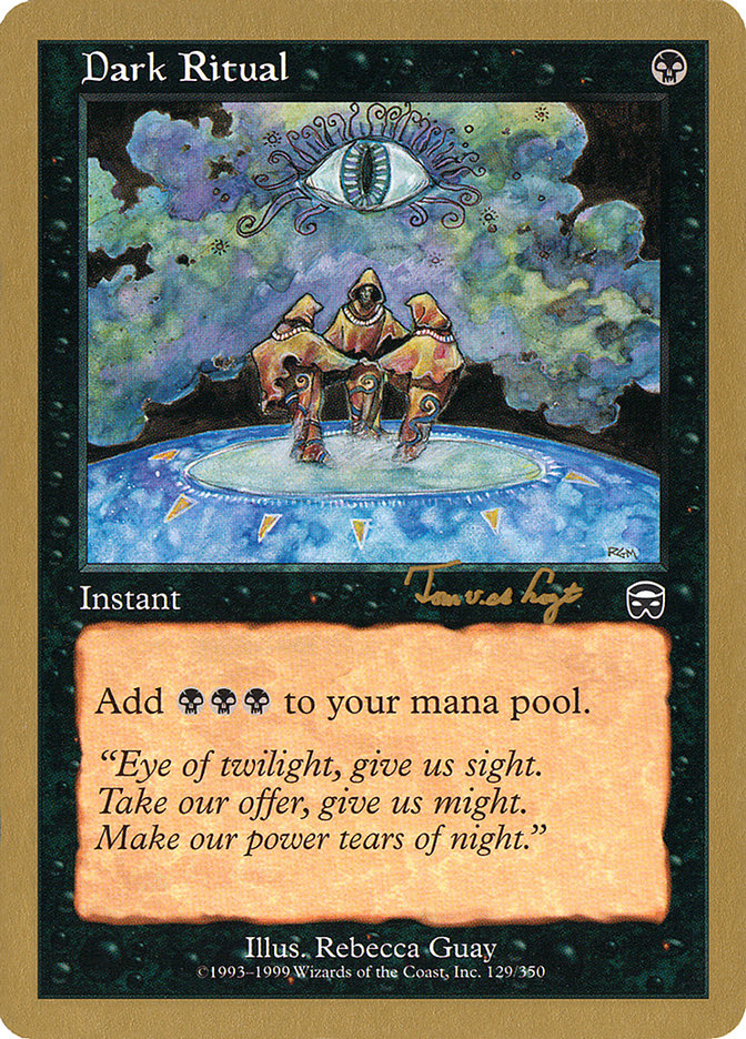 Dark Ritual (Tom van de Logt) [World Championship Decks 2001] 