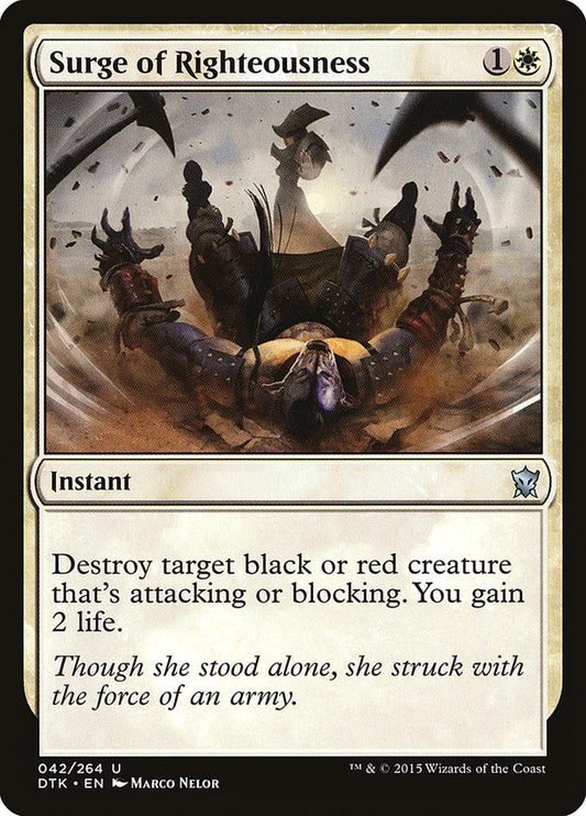 Surge of Righteousness [Dragons of Tarkir] 