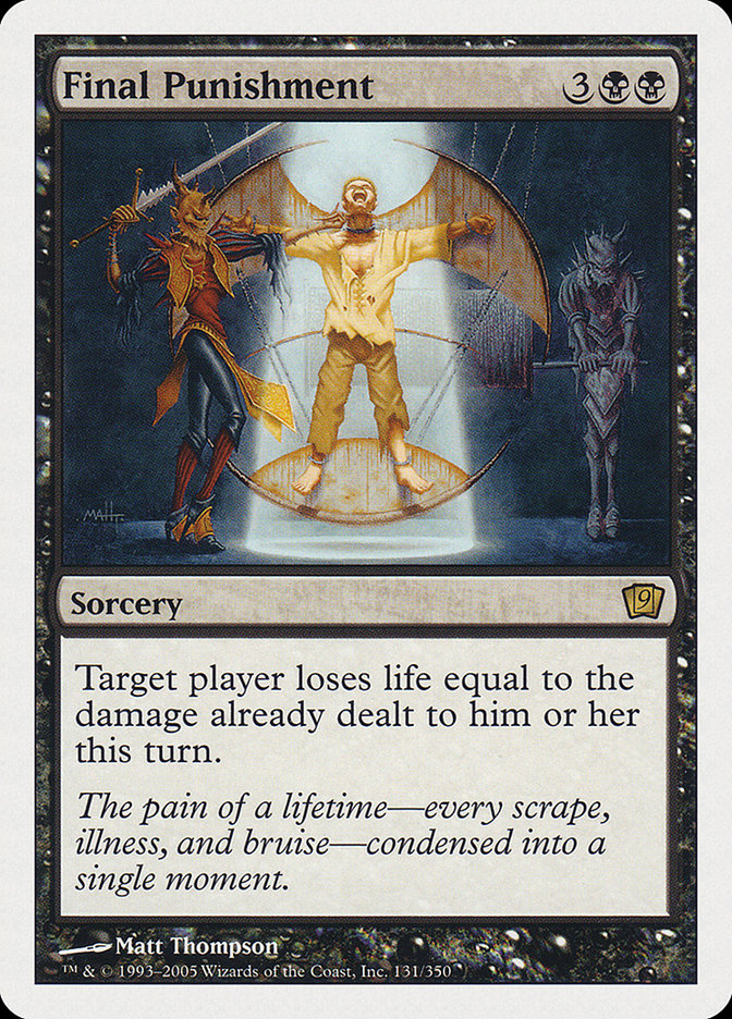 Final Punishment [Ninth Edition] 