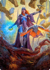 Kasmina, Enigma Sage Art Card [Strixhaven: School of Mages Art Series]