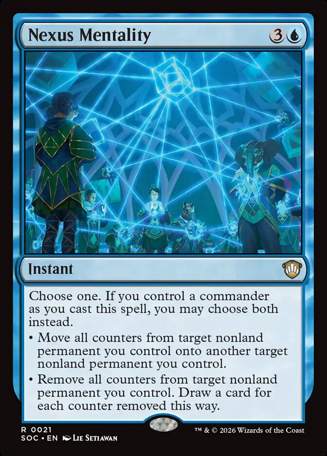 Nexus Mentality (Extended Art) [Secrets of Strixhaven Commander]