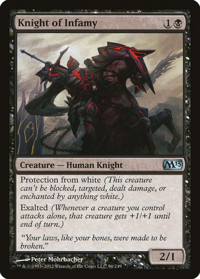 Knight of Infamy [Magic 2013] 