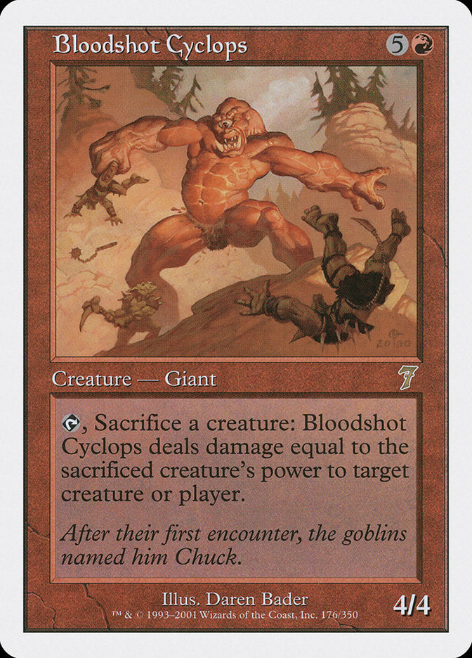 Bloodshot Cyclops [Seventh Edition] 