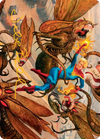 Captain Marvel, Apex Avenger Art Card [Marvel Super Heroes Art Series]