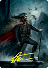 Dracula, Blood Immortal Art Card (Gold-Stamped Signature) [Innistrad: Crimson Vow Art Series]