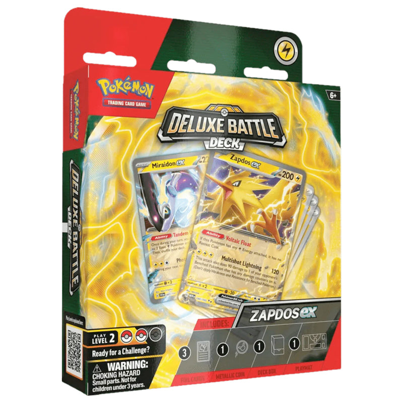Pokémon Deluxe Battle Deck Zapdos Ex / Ninetales Ex - Ingles