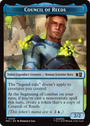 Council of Reeds (008) // Merfolk (006) Double-Sided Token [Marvel Super Heroes Commander Tokens]