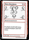 Mana Abundance [Mystery Booster Playtest Cards]
