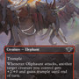 Oliphaunt (Borderless Alternate Art) [The Lord of the Rings: Tales of Middle-Earth]