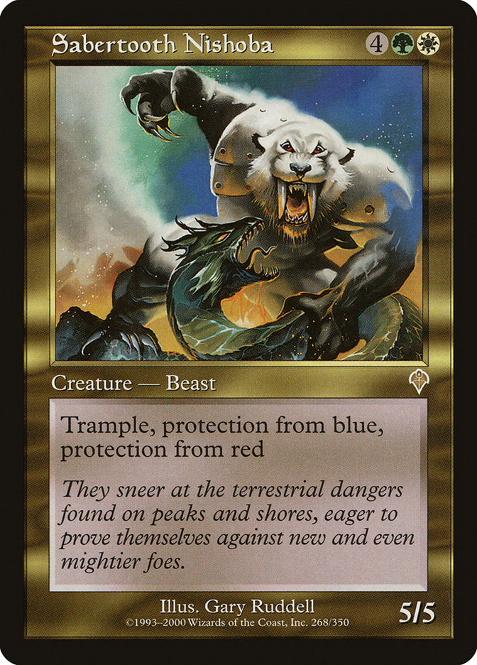 Sabertooth Nishoba [Invasion] 