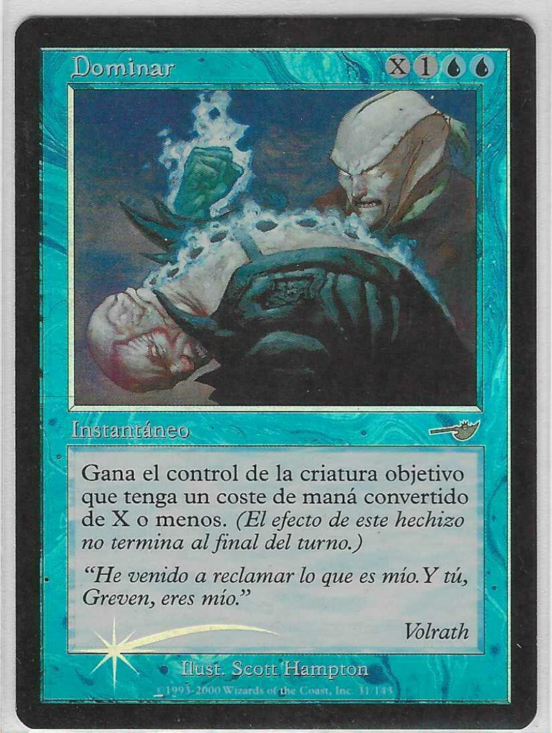 heavily played foil