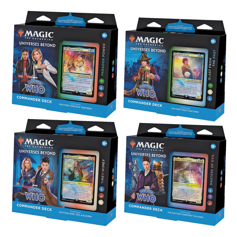 Mtg Commander Deck – Doctor Who – Ingles