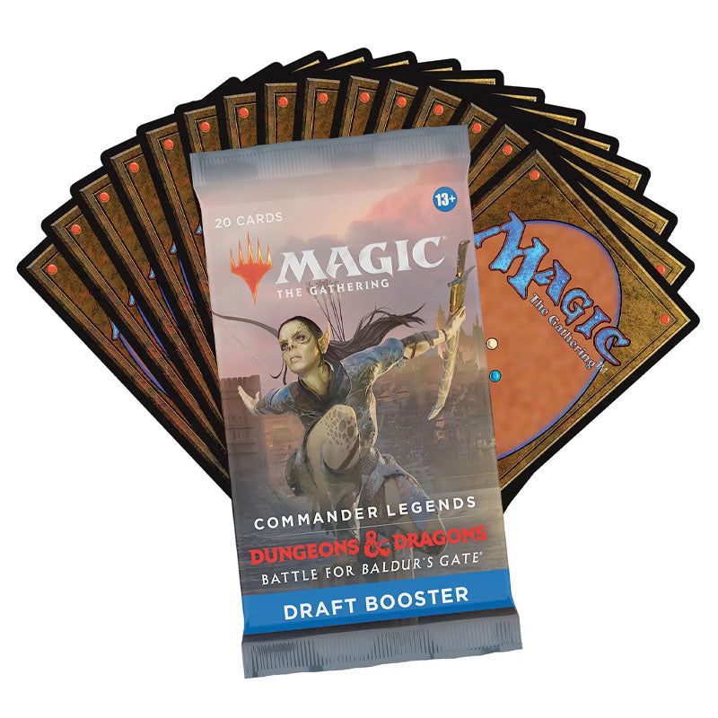 Mtg Commander Legends D&D Baldur Gates - Draft Booster - Ingles