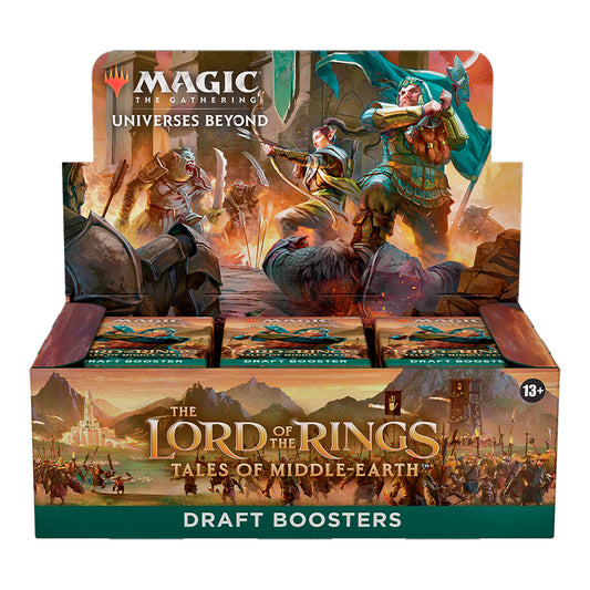 Mtg Draft Boosters - The Lord of the Rings Tales of Middle-Earth - Ingles