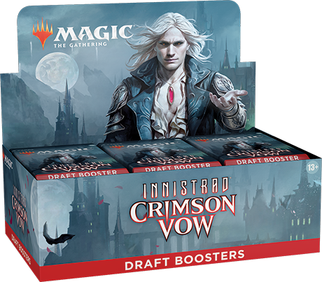 MTG DRAFT BOOSTER BOX INNISTRAD CRIMSON VOW INGLES