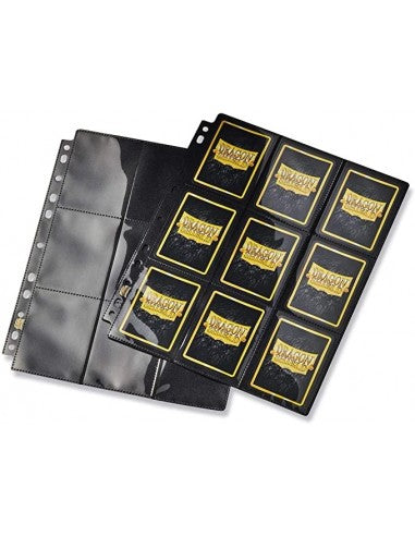 DRAGON SHIELD BLACK CAJA DE HOJAS PARA CARPETA