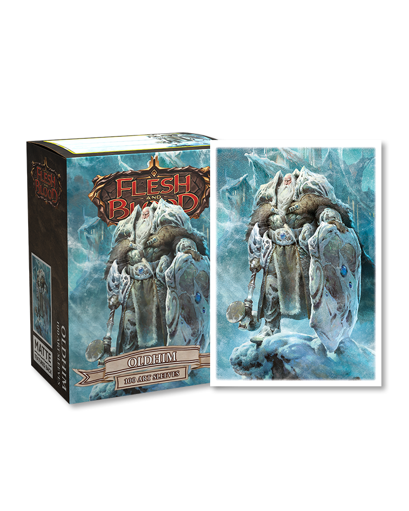 Dragon Shield Flesh & Blood Oldhim Art Matte