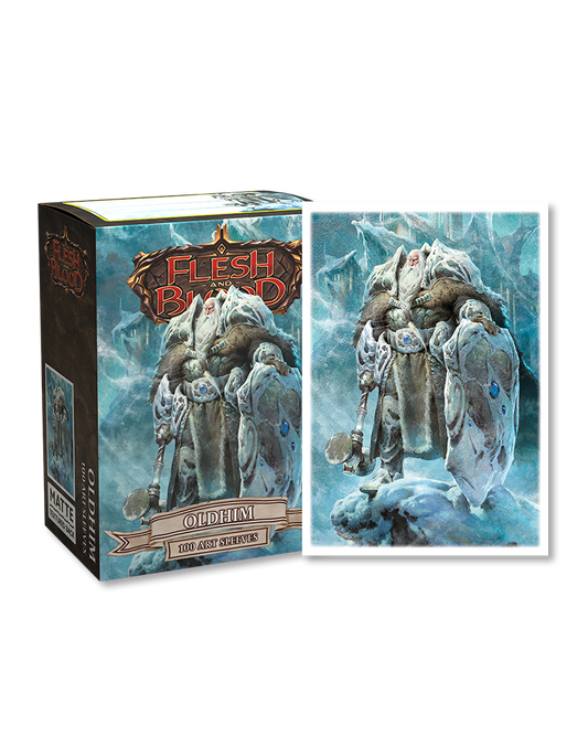 Dragon Shield Flesh & Blood Oldhim Art Matte