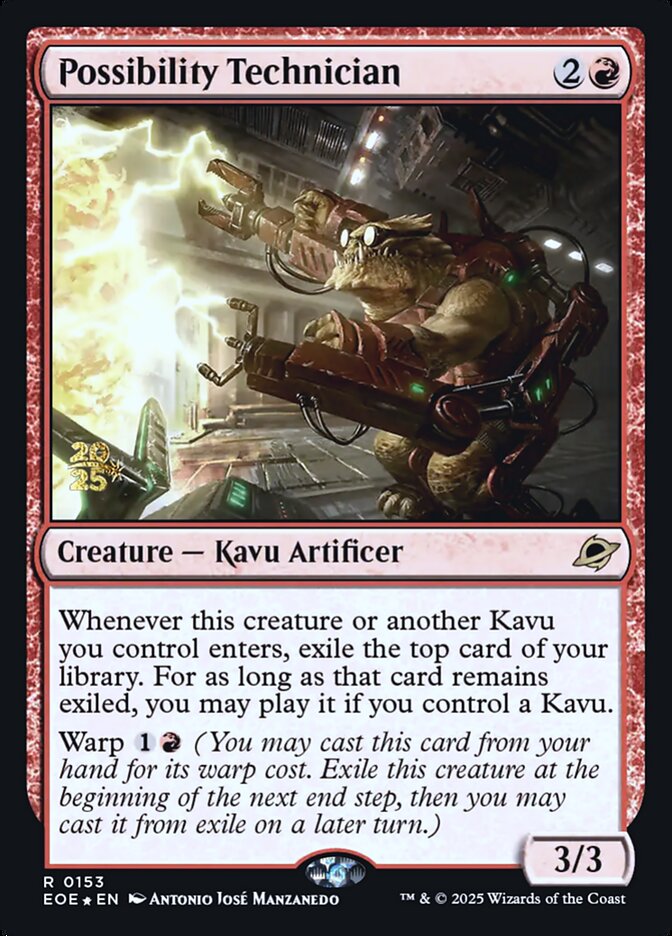 Possibility Technician [Edge of Eternities Prerelease Promos]