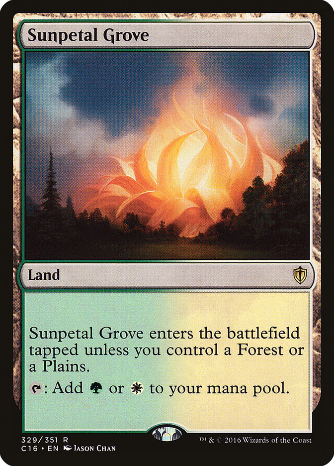 Sunpetal Grove [Commander 2016] 