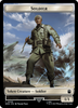 Soldier // Food (0025) Double-Sided Token [Doctor Who Tokens]
