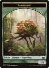 Beast // Saproling Double-Sided Token [Planechase Anthology Tokens] 