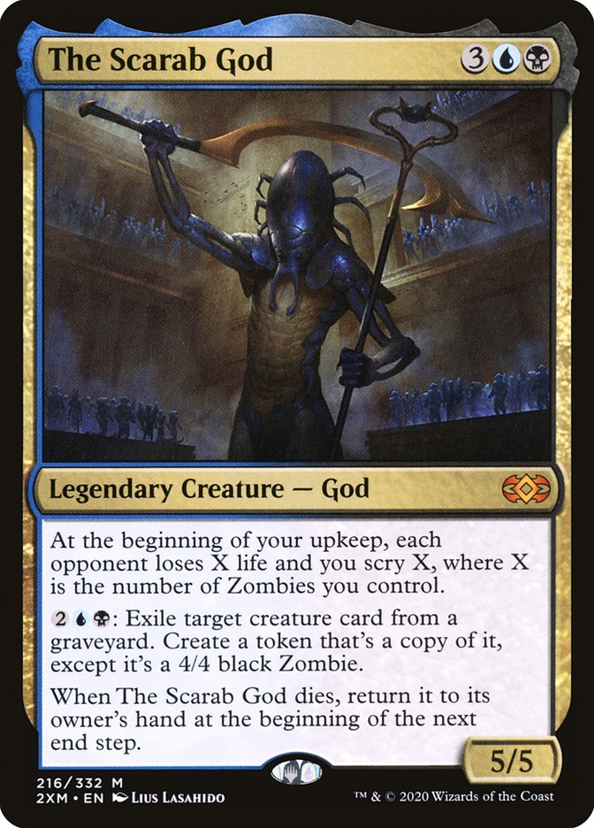 The Scarab God [Double Masters] 