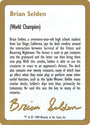 Brian Selden Bio [World Championship Decks 1998] 