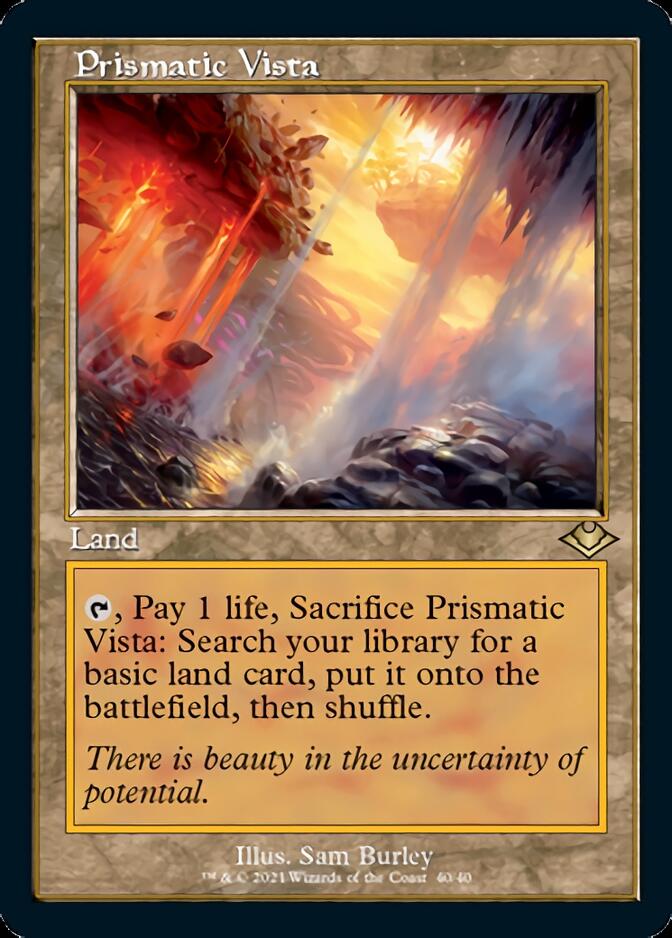 Prismatic Vista (Retro Foil Etched) [Modern Horizons 2] 