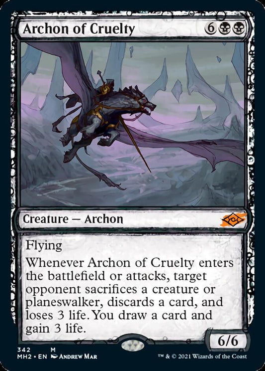 Archon of Cruelty (Sketch) - Español [Modern Horizons 2]