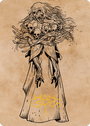 Myrkul, Lord of Bones Art Card (73) (Gold-Stamped Signature) [Commander Legends: Battle for Baldur's Gate Art Series]