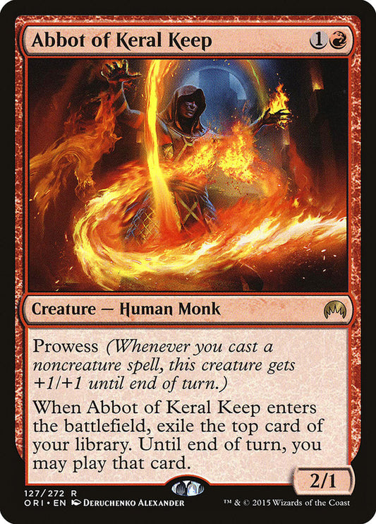 Abbot of Keral Keep [Magic Origins] - Español