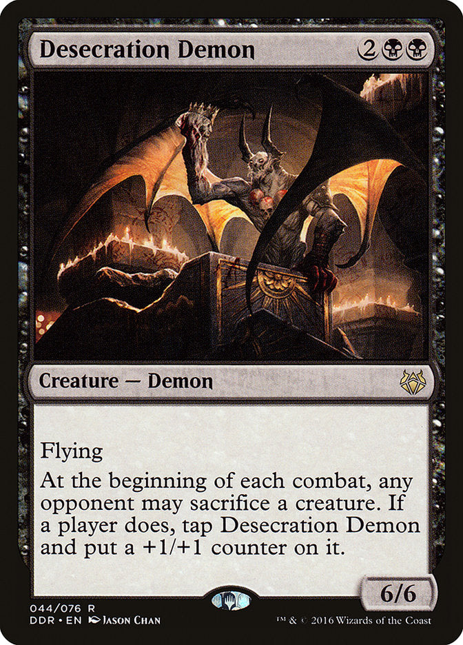 Desecration Demon [Duel Decks: Nissa vs. Ob Nixilis] 
