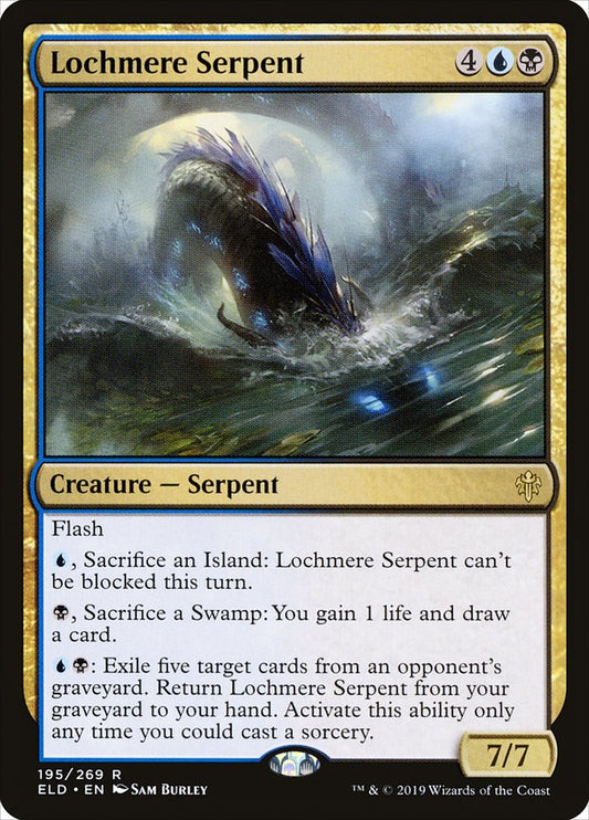 Lochmere Serpent [Throne of Eldraine] - Español