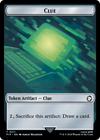 Food (0012) // Clue Double-Sided Token [Fallout Tokens] 