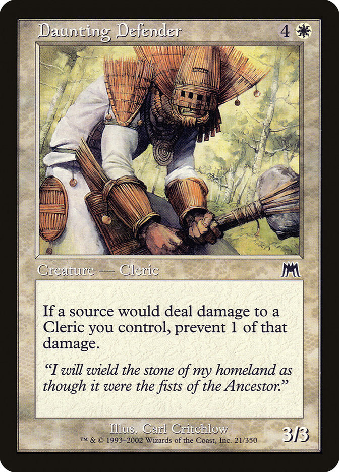 Daunting Defender [Onslaught] 
