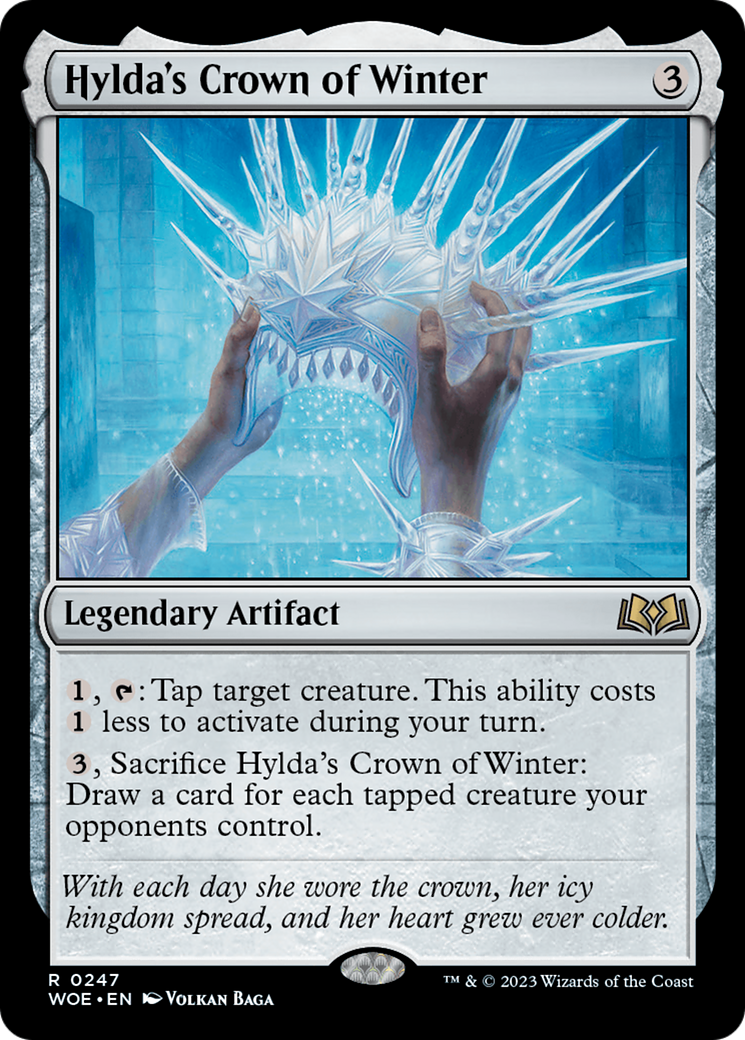 Hylda's Crown of Winter [Wilds of Eldraine] - Español
