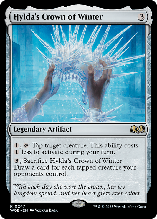 Hylda's Crown of Winter [Wilds of Eldraine] - Español