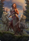 Arlinn, the Pack's Hope 1 Art Card [Innistrad: Midnight Hunt Art Series] 