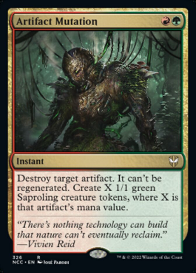 Artifact Mutation [Streets of New Capenna Commander] - Español