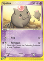 Spoink (74/97) [EX: Dragon]