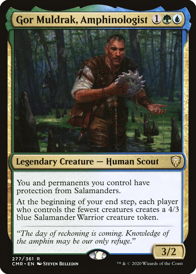 Gor Muldrak, Amphinologist [Commander Legends] - Español