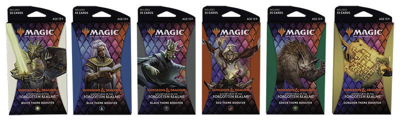 D&D PACK THEME BOOSTER X 6