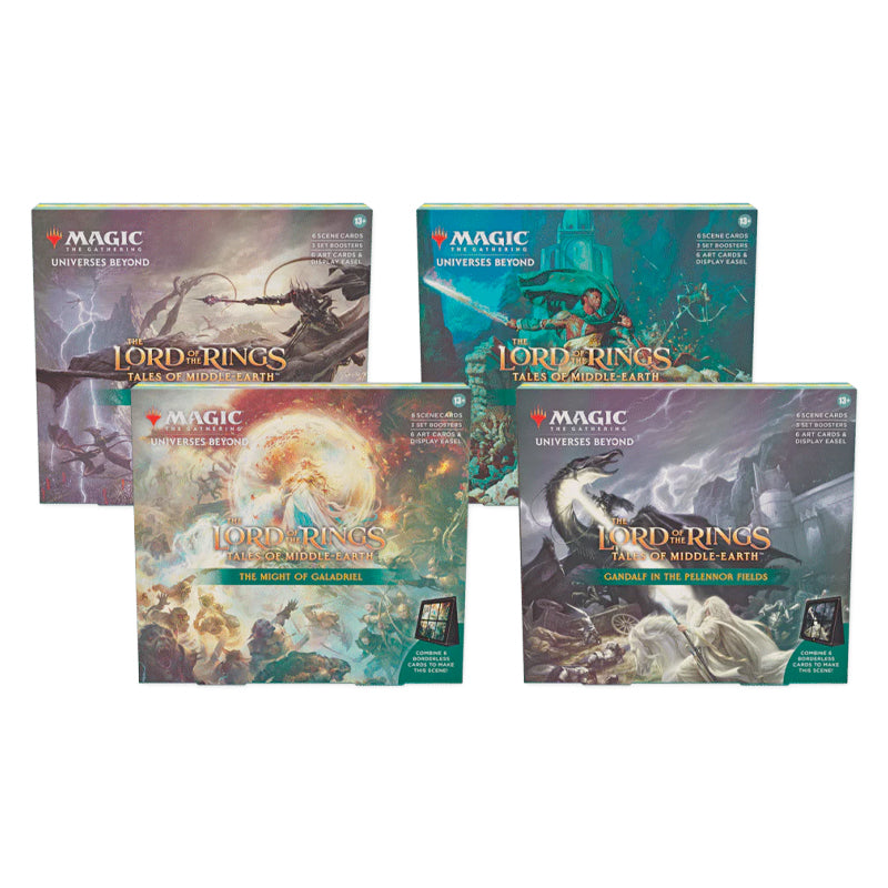 Mtg Lord of the Rings: Holiday - Scene Box x 4